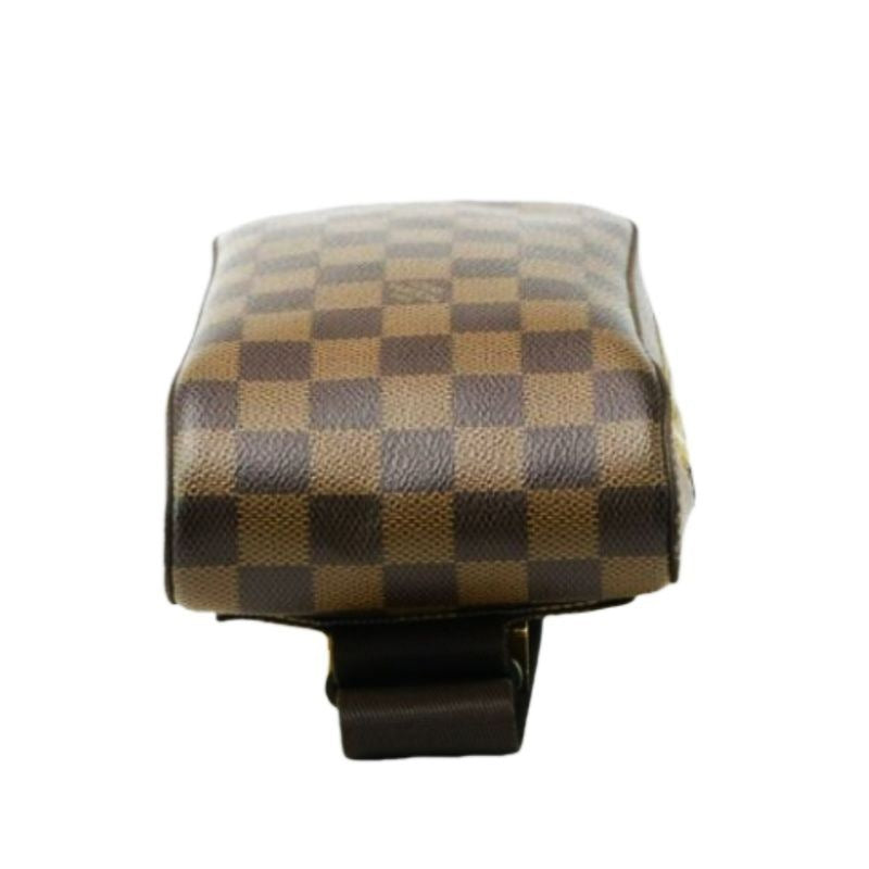 LOUIS VUITTON Damier Geronimos Body Bag (PVC Damier Canvas), Chest Bag