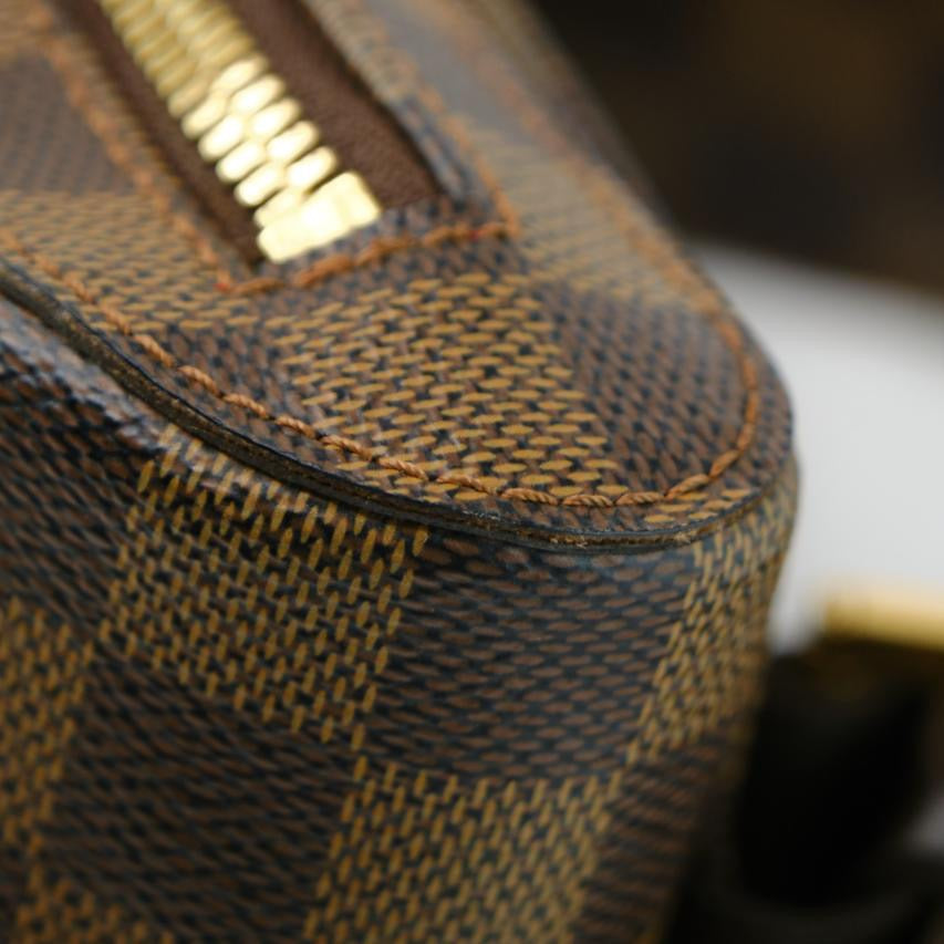 LOUIS VUITTON Damier Geronimos Body Bag (PVC Damier Canvas), Chest Bag