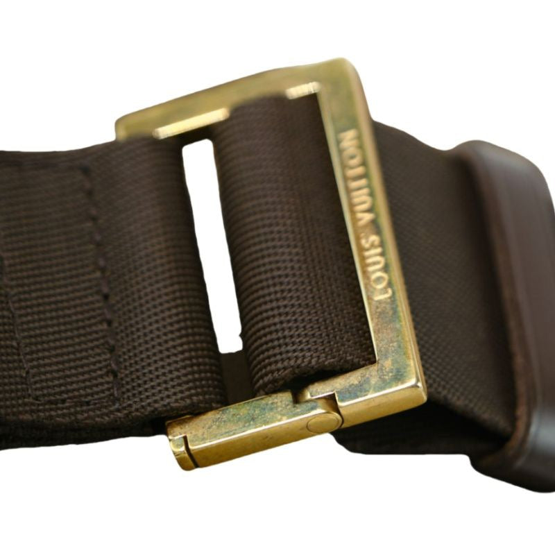 LOUIS VUITTON Damier Geronimos Body Bag (PVC Damier Canvas), Chest Bag