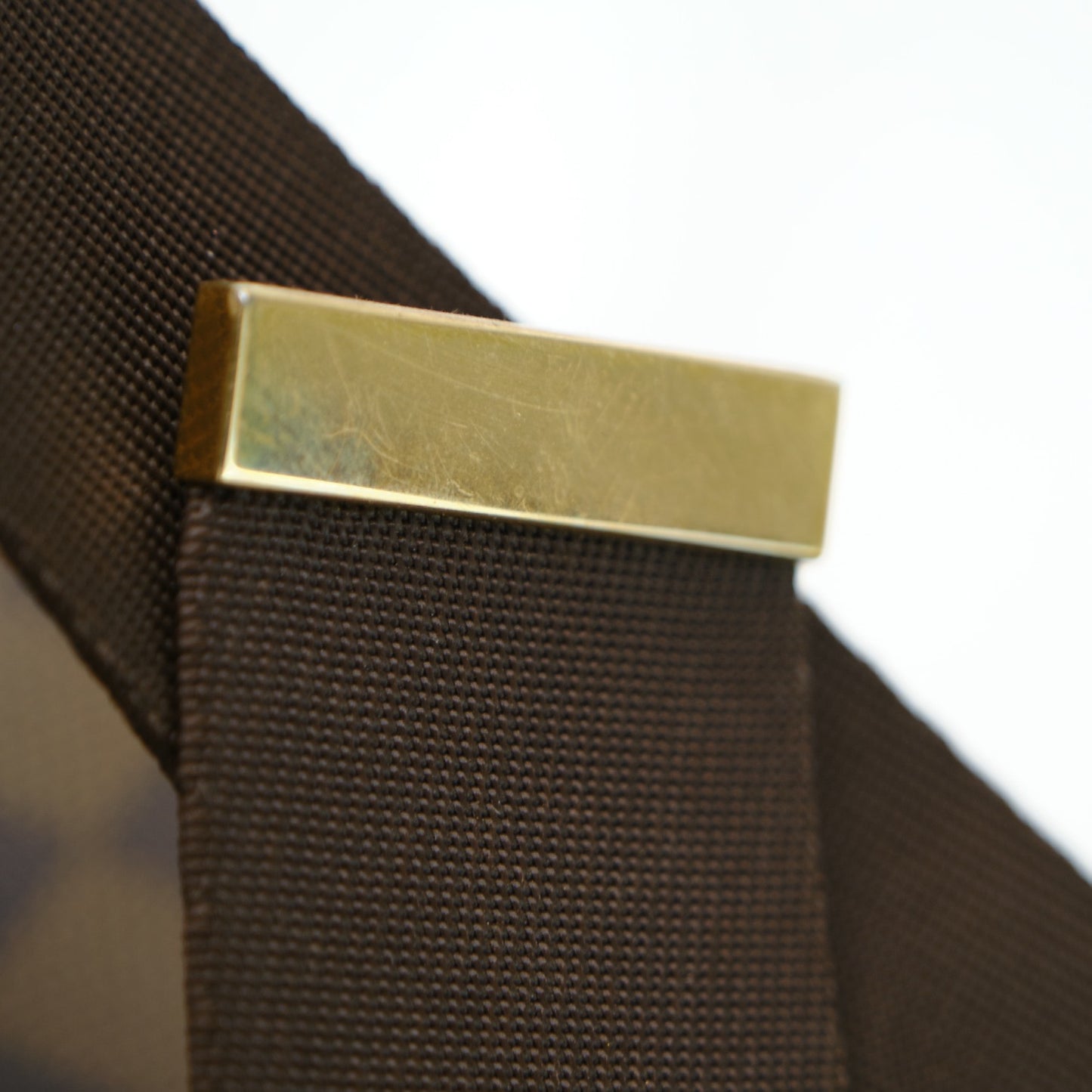 LOUIS VUITTON Damier Geronimos Body Bag (PVC Damier Canvas), Chest Bag