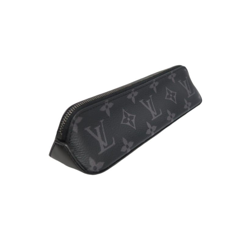 Louis Vuitton Eclipse Truth Elisabeth 98 Zabet pen case, black monogram PVC material, comes with original box and dust bag