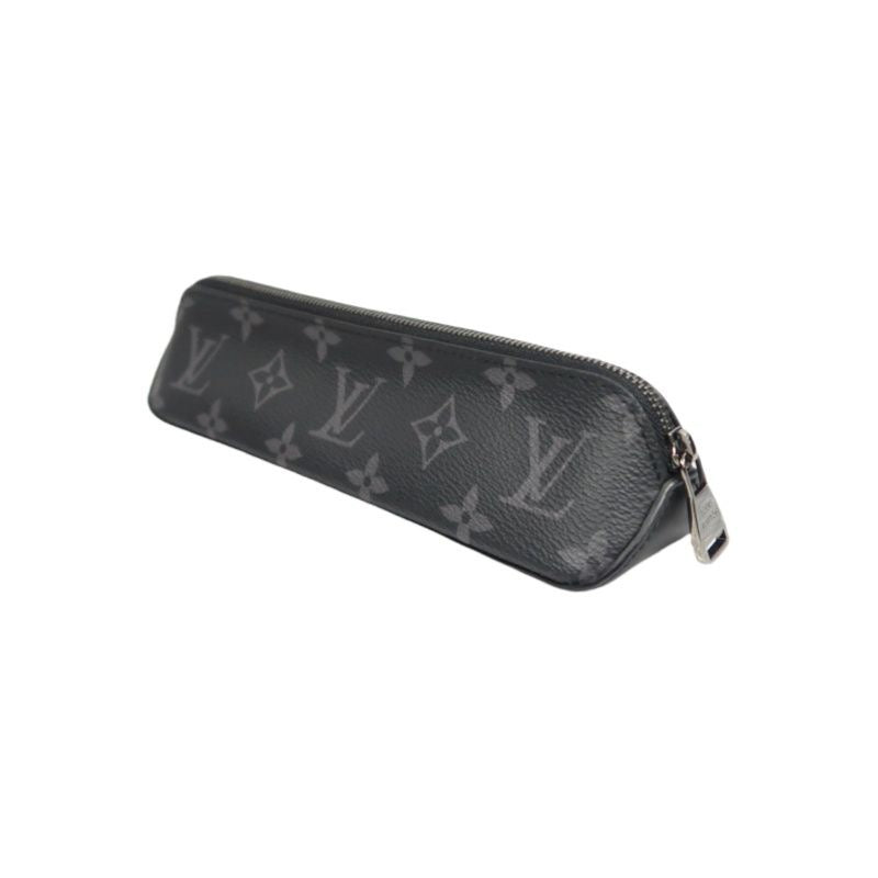Louis Vuitton Eclipse Truth Elisabeth 98 Zabet pen case, black monogram PVC material, comes with original box and dust bag