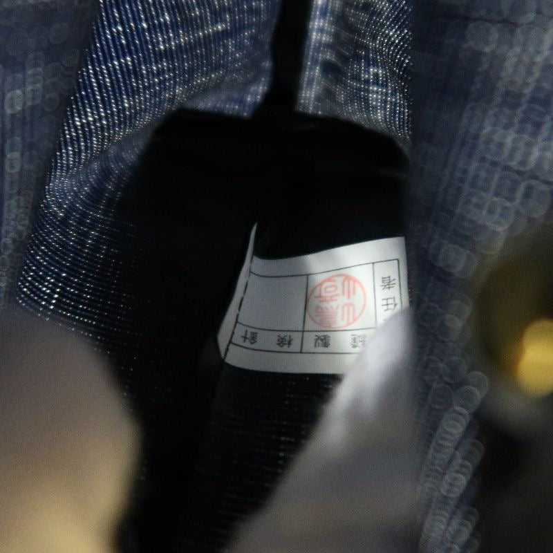 CELINE Navy Nylon Pouch with Gold Hardware, comes with Box