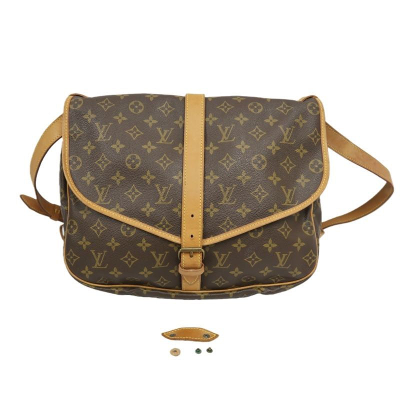 Louis Vuitton Monogram Canvas Twin Star Crossbody Bag, Medium Size 35
