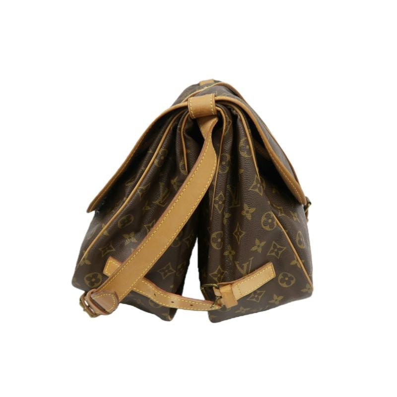 Louis Vuitton Monogram Canvas Twin Star Crossbody Bag, Medium Size 35