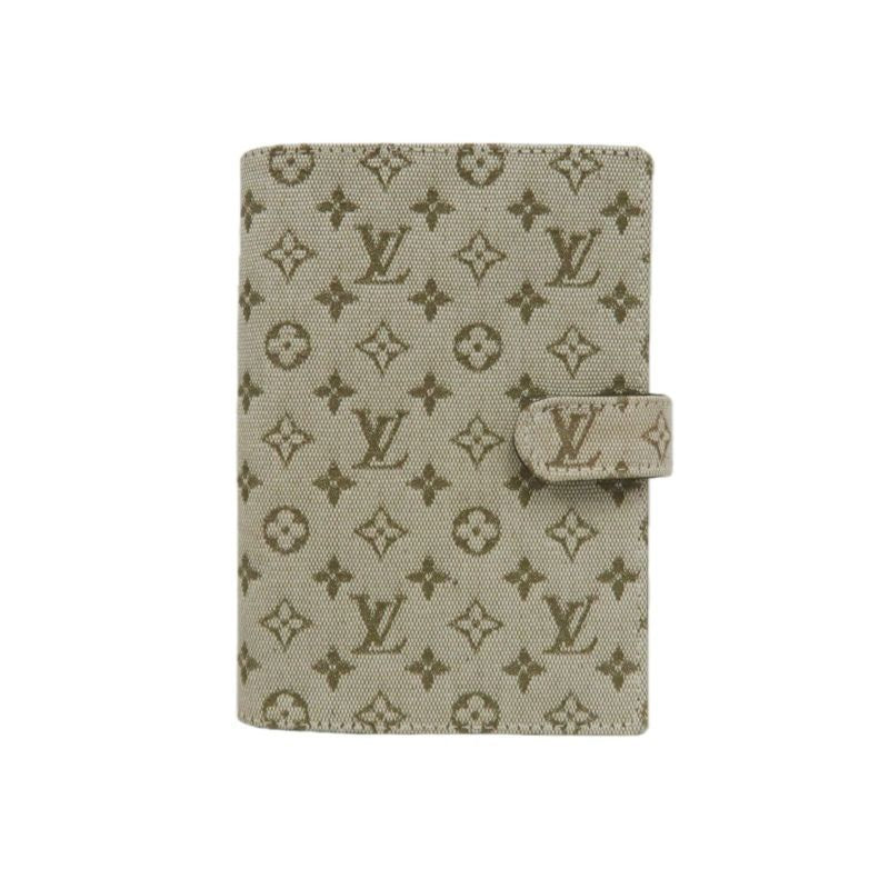Louis Vuitton Monogram Denim Canvas Agenda Notebook, Green Denim Version