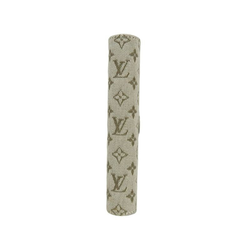 Louis Vuitton Monogram Denim Canvas Agenda Notebook, Green Denim Version