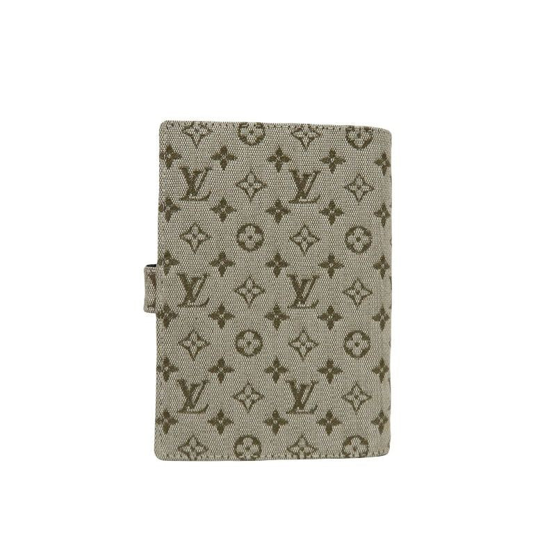Louis Vuitton Monogram Denim Canvas Agenda Notebook, Green Denim Version