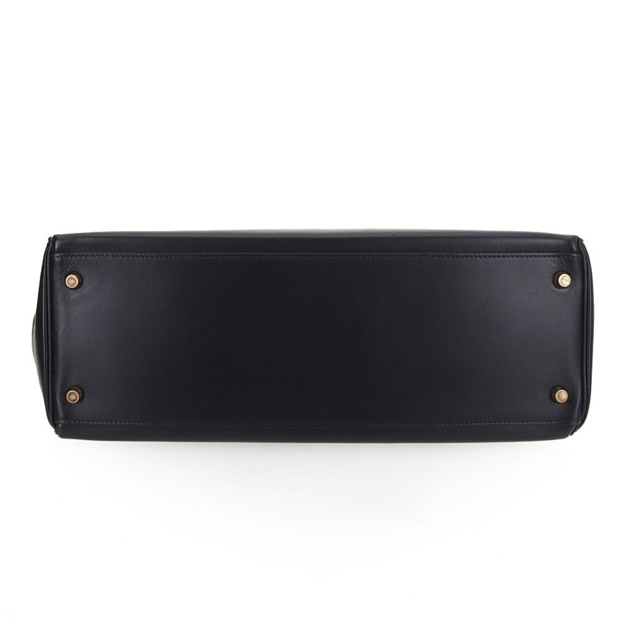 Hermes Kelly 34 Handbag, Black Chevre Leather with Gold Hardware, Comes with Dust Bag and 2 Keys