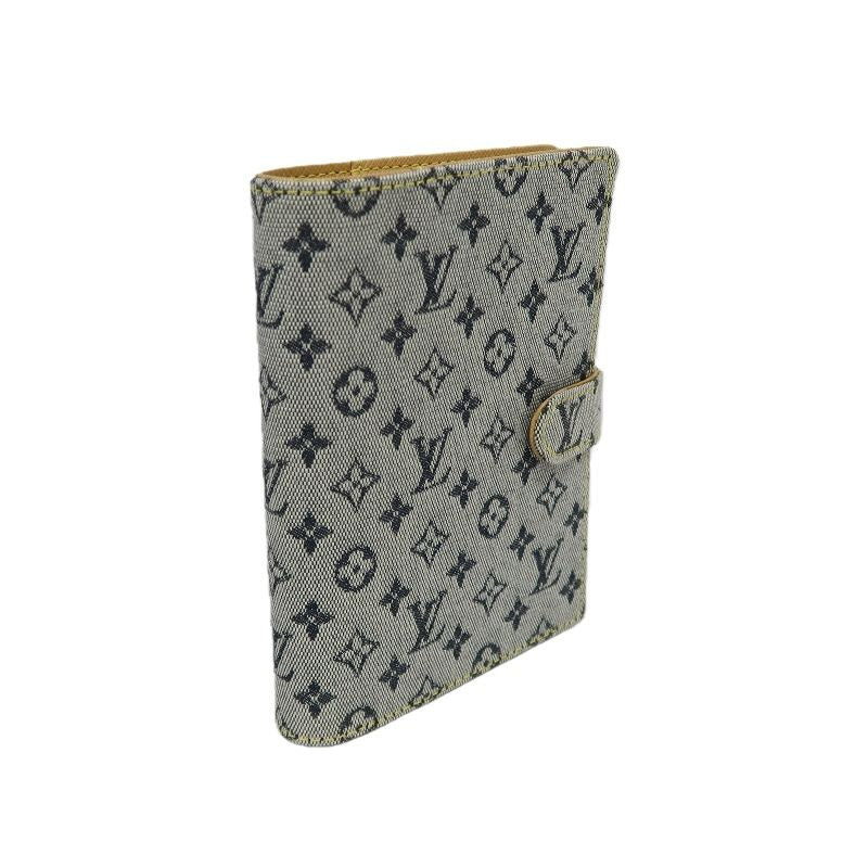 LOUIS VUITTON Denim Blue Notebook, Comes with Box, Refillable Pages, Caliper, Phone Book and Certificate of Authenticity
