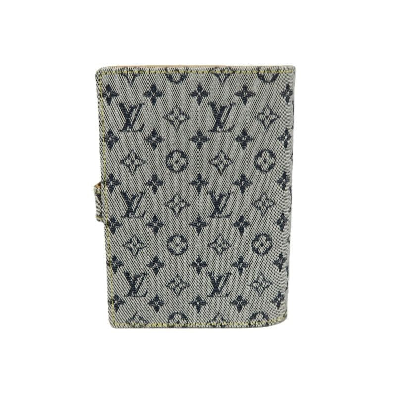 LOUIS VUITTON Denim Blue Notebook, Comes with Box, Refillable Pages, Caliper, Phone Book and Certificate of Authenticity