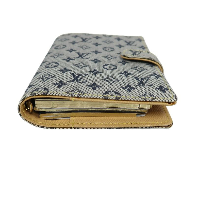 LOUIS VUITTON Denim Blue Notebook, Comes with Box, Refillable Pages, Caliper, Phone Book and Certificate of Authenticity