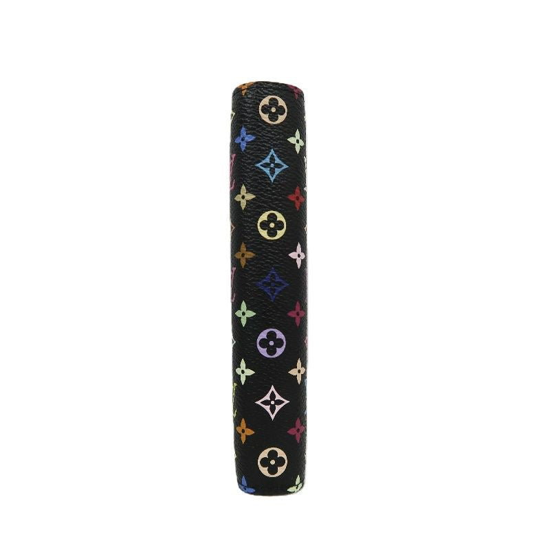 LOUIS VUITTON Multicolore Notebook, Black with Initials, Comes with Refillable Pages, Notepad, Card Slots, Instruction Manual and Dust Bag, Original Box Included