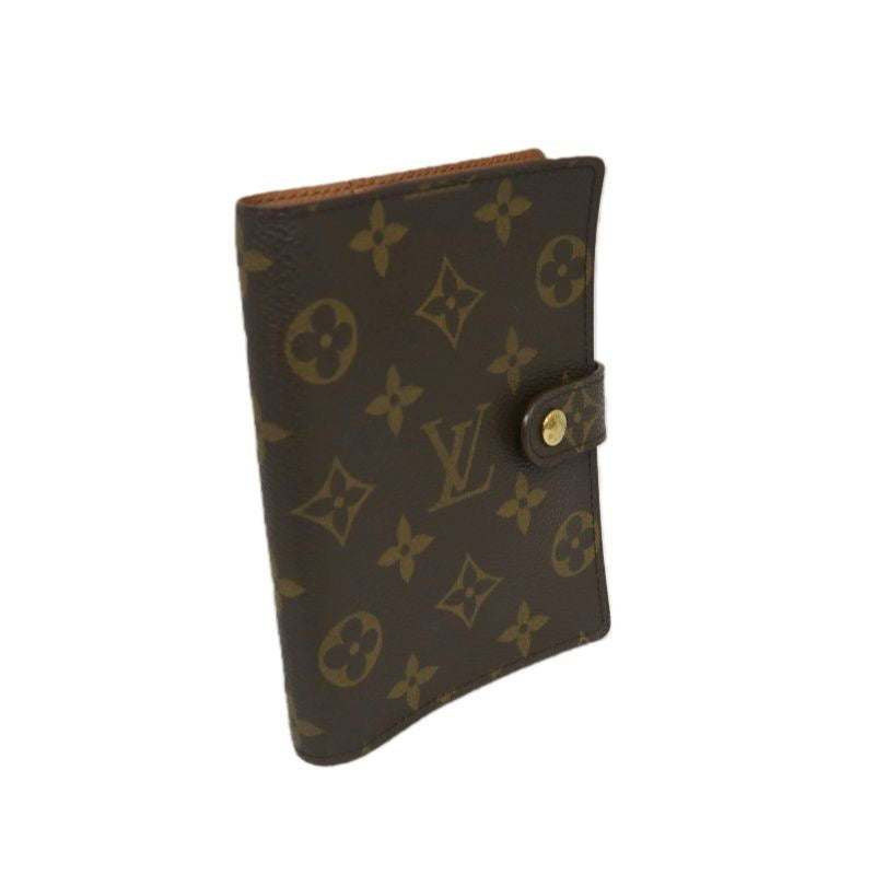 LOUIS VUITTON Agenda Cover, Monogram Canvas, Brown