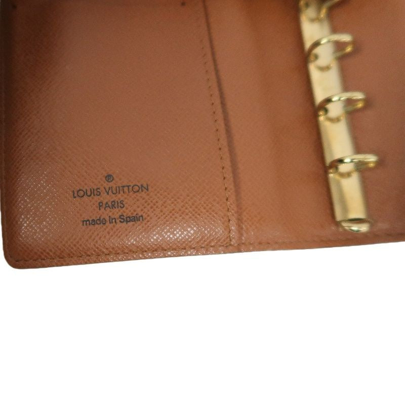 LOUIS VUITTON Agenda Cover, Monogram Canvas, Brown