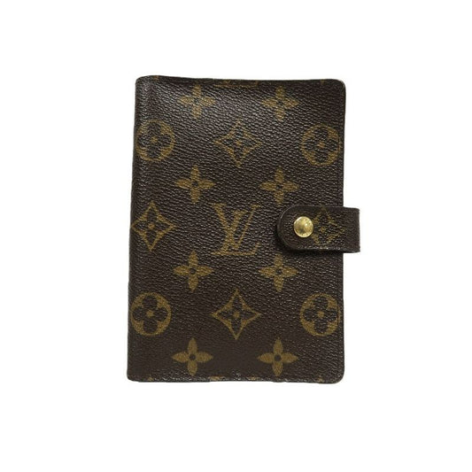 LOUIS VUITTON Agenda Cover, Monogram Canvas Brown