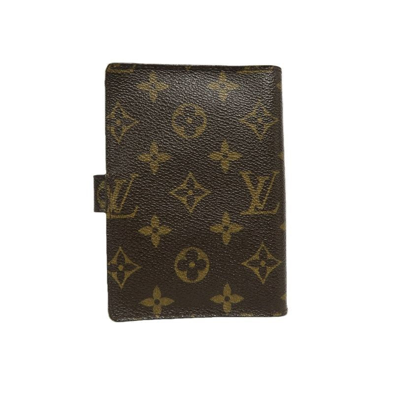 LOUIS VUITTON Agenda Cover, Monogram Canvas Brown
