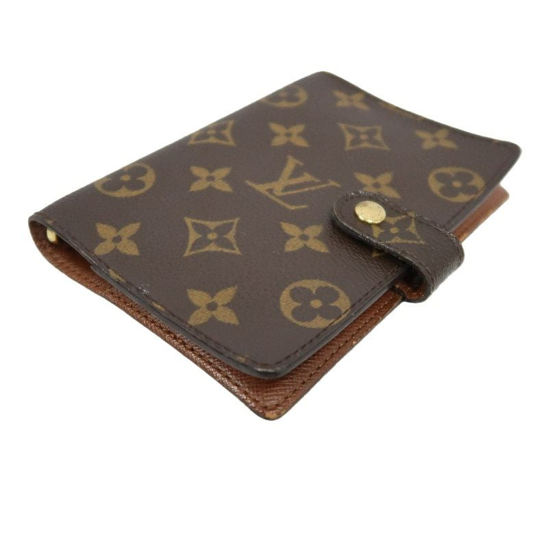 LOUIS VUITTON Agenda Cover, Monogram Canvas Brown