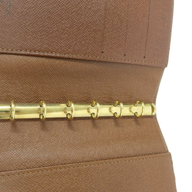 LOUIS VUITTON Agenda Cover, Monogram Canvas Brown