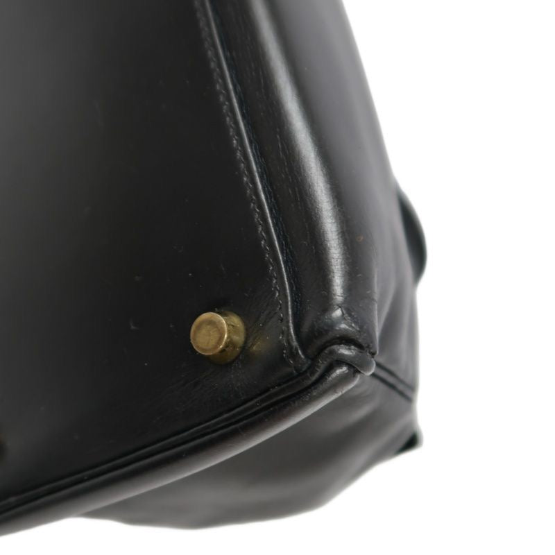 Hermes Kelly 34 Handbag, Black Chevre Leather with Gold Hardware, Comes with Dust Bag and 2 Keys