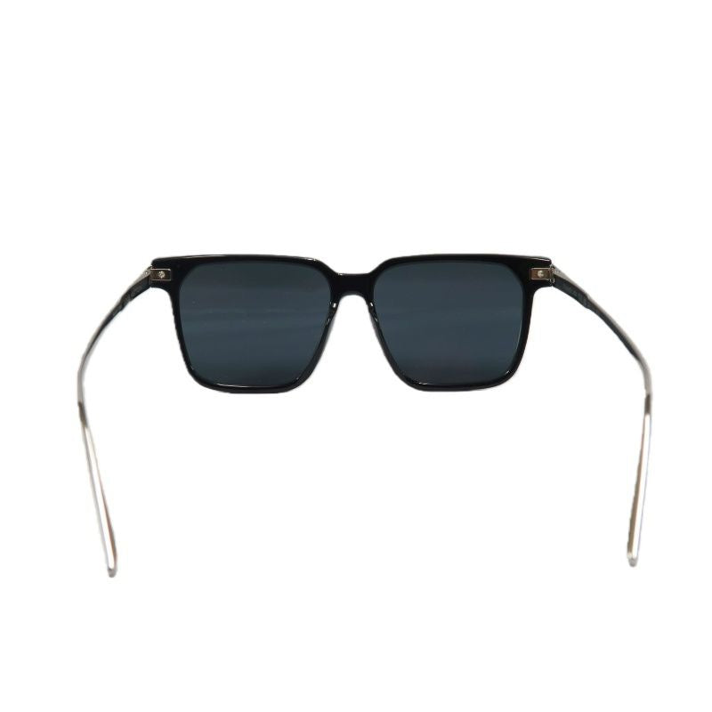 LOUIS VUITTON LV Rise Square Sunglasses, 56??15 150, Black, with Box and Dust Bag, LV Blue Resin Sunglasses