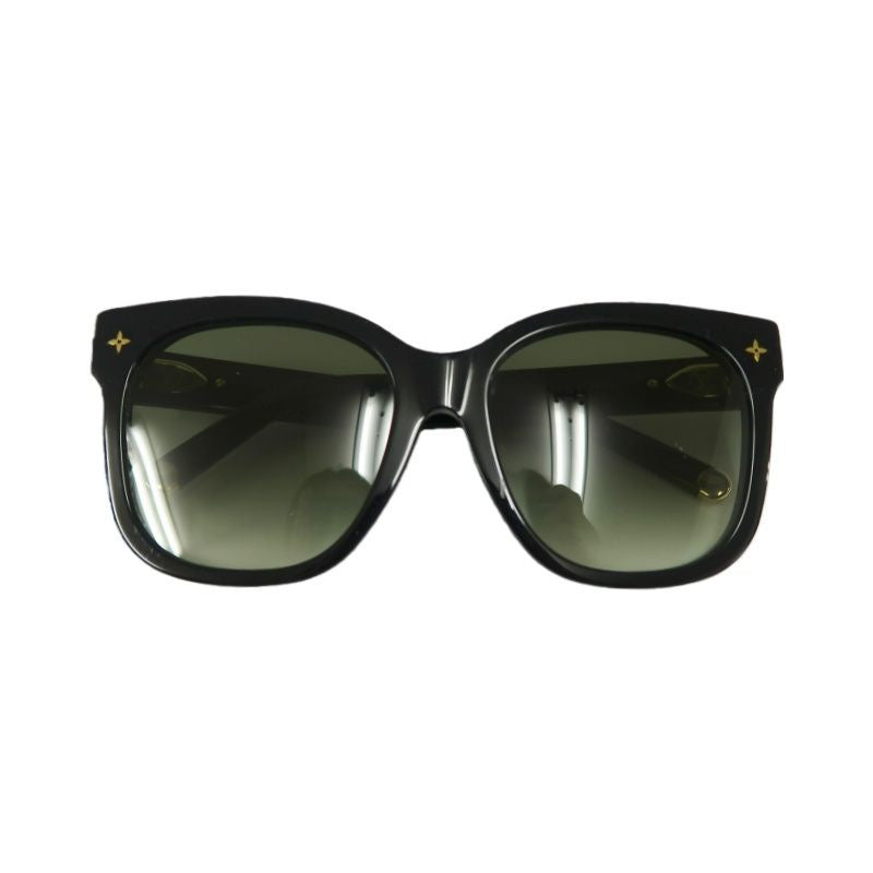 LOUIS VUITTON LV My Monogram Cat Eye Sunglasses, 58??19 143, Black, with Box and Dust Bag, LV Grey Resin Sunglasses