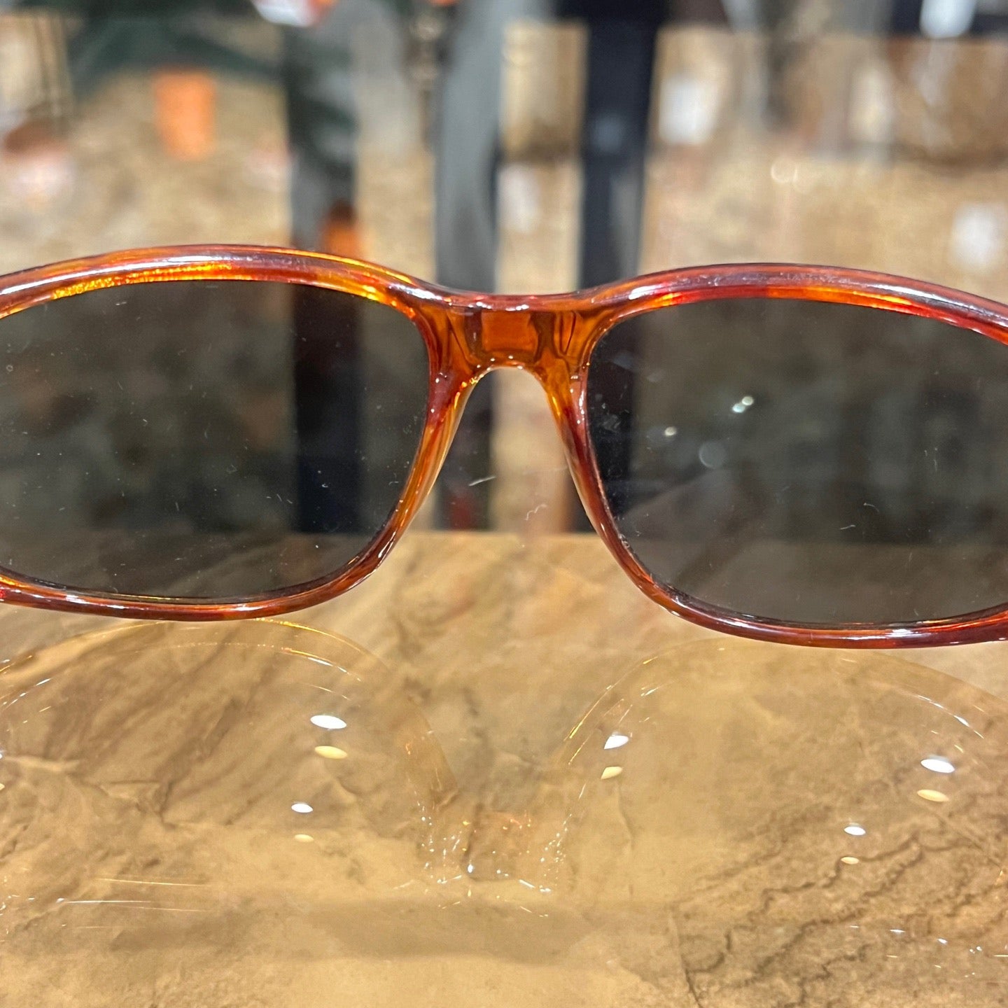 CHANEL Sunglasses, Brown, with Dust Bag. CHANEL Brown Resin Sunglasses.