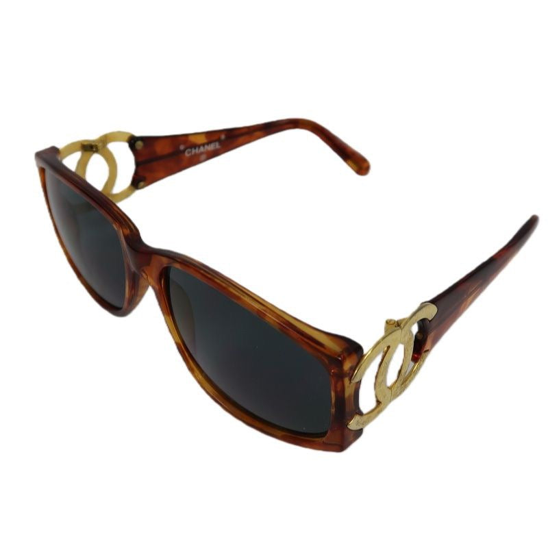 CHANEL Sunglasses, Brown, with Dust Bag. CHANEL Brown Resin Sunglasses.