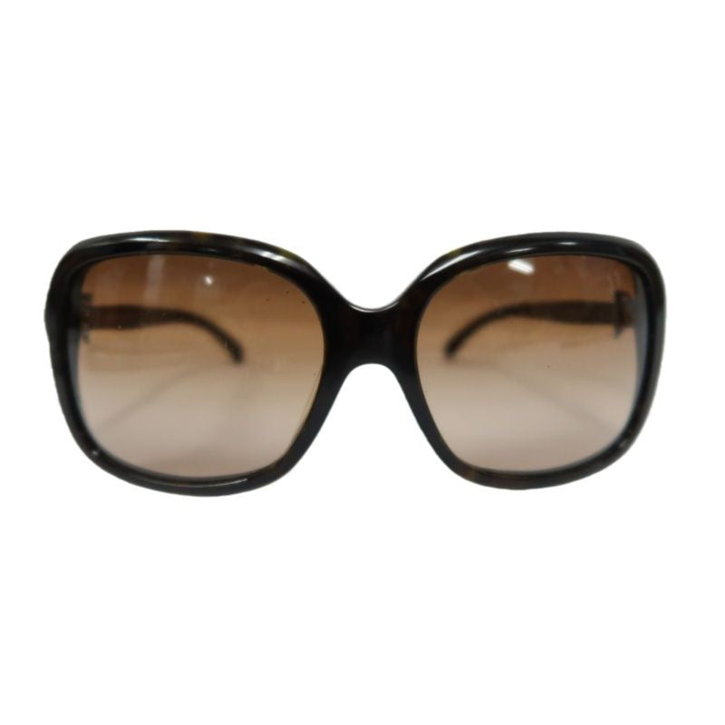 CHANEL Sunglasses, Brown. CHANEL Brown Resin Sunglasses.