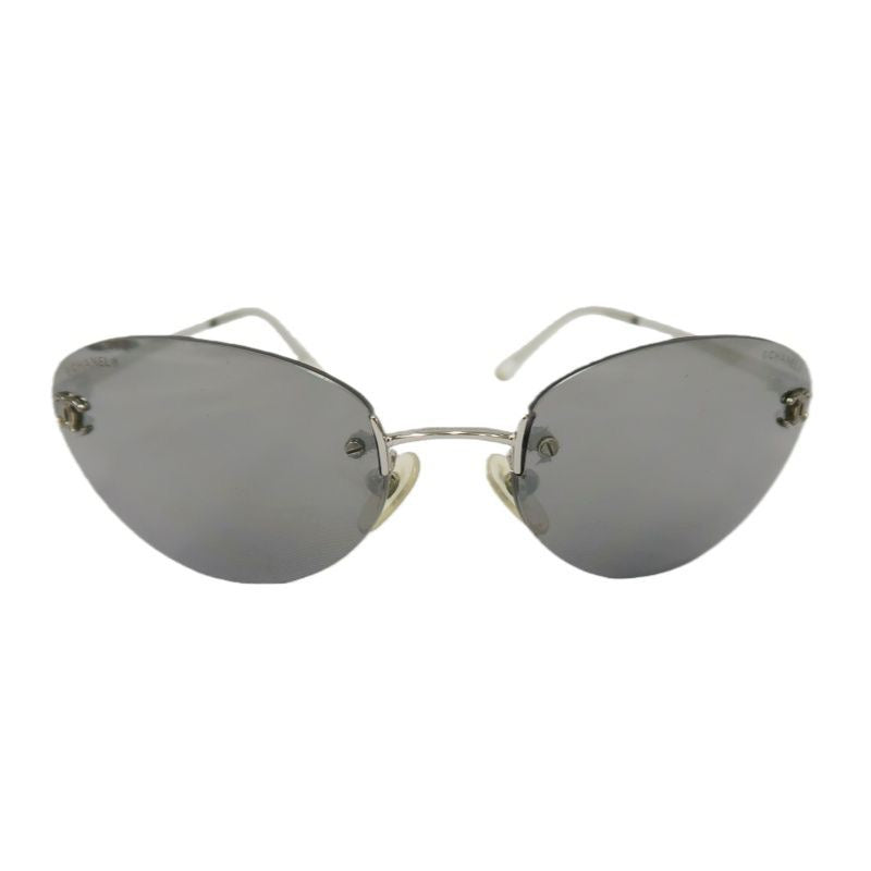 CHANEL Sunglasses, Black. CHANEL Black & Grey Resin Sunglasses.