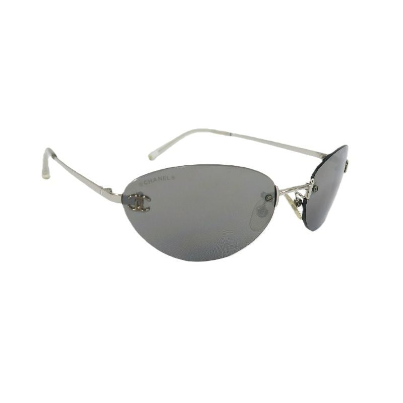 CHANEL Sunglasses, Black. CHANEL Black & Grey Resin Sunglasses.