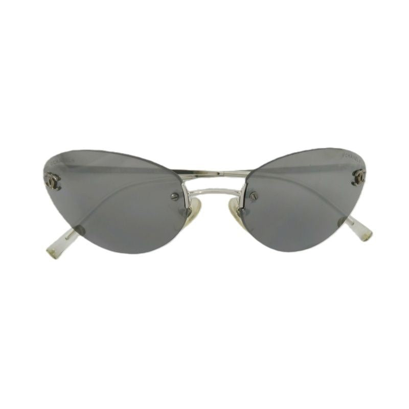 CHANEL Sunglasses, Black. CHANEL Black & Grey Resin Sunglasses.