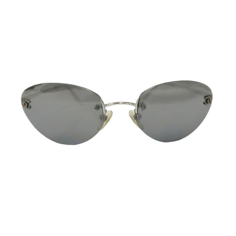 CHANEL Sunglasses, Black. CHANEL Black & Grey Resin Sunglasses.