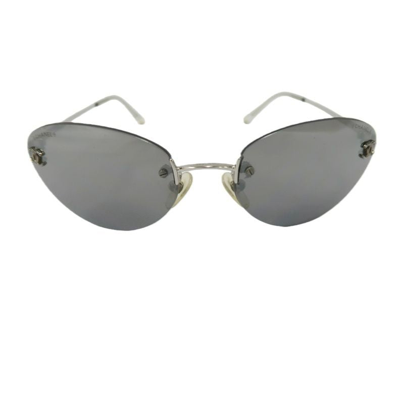 CHANEL Sunglasses, Black. CHANEL Black & Grey Resin Sunglasses.