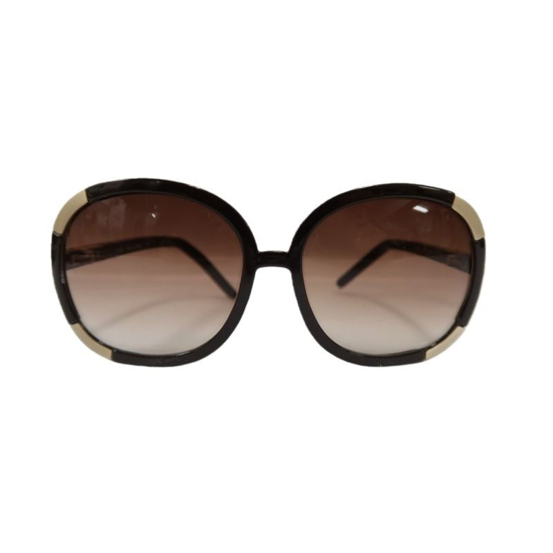 CHLOE Sunglasses, Brown, with Box. CHLOE Brown Resin Sunglasses.