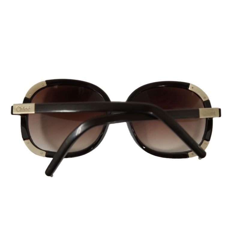 CHLOE Sunglasses, Brown, with Box. CHLOE Brown Resin Sunglasses.