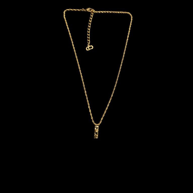 DIOR Necklace, Gold-Tone Hardware. DIOR Gold-Tone Alloy Necklace.