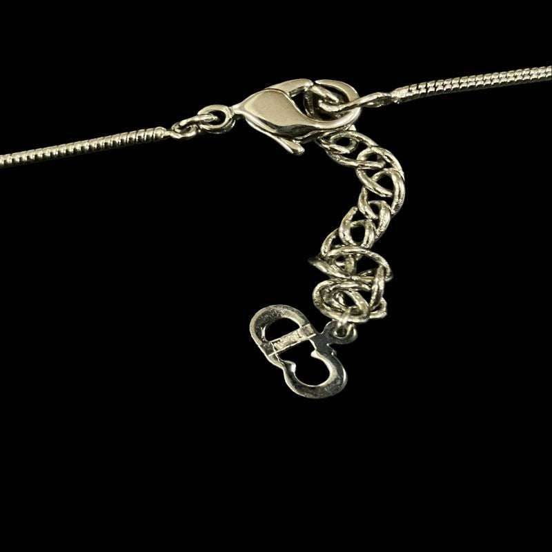 DIOR Necklace, Silver-Tone Hardware, DIOR Silver Alloy Necklace