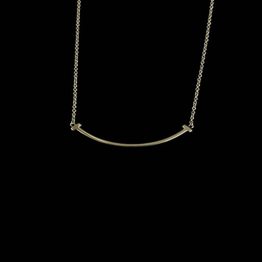 Tiffany Necklace, Silver 925, Smile Pendant