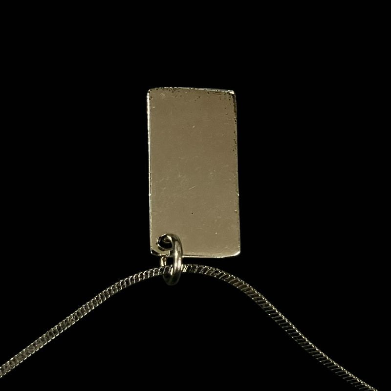 DIOR Trotter Necklace, Pink, Silver-Tone Hardware, DIOR Silver Alloy Necklace