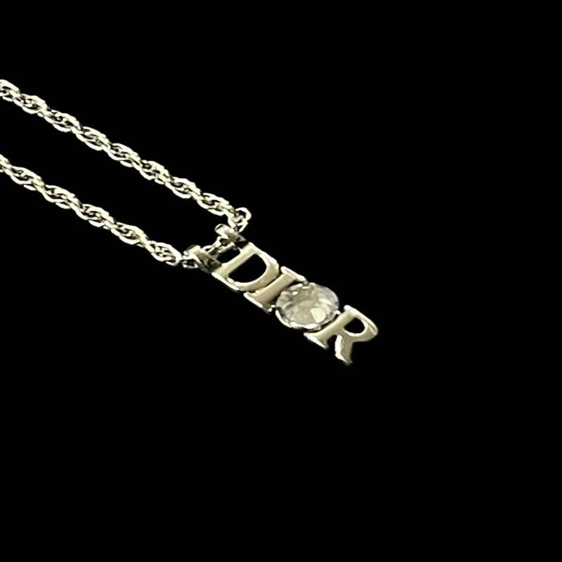 DIOR Necklace, Silver-Tone Hardware, DIOR Silver Alloy Necklace