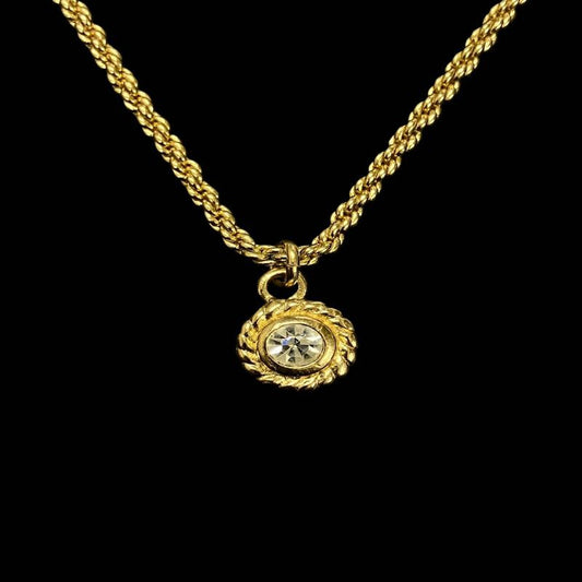 DIOR Necklace, Gold-Tone Hardware | DIOR Gold Alloy Necklace