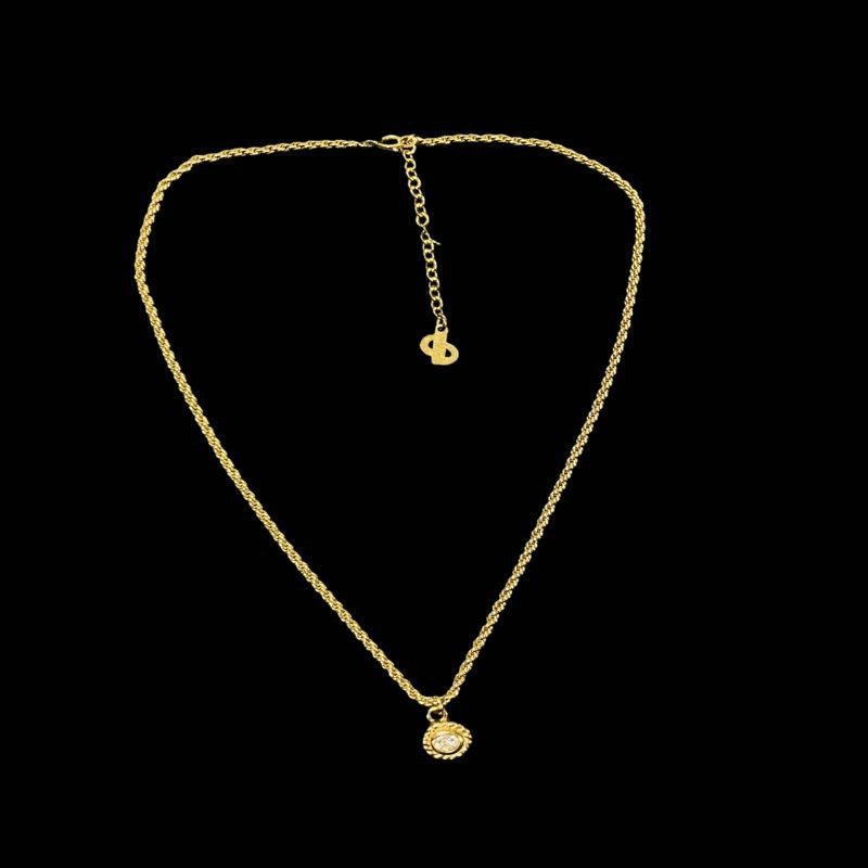 DIOR Necklace, Gold-Tone Hardware | DIOR Gold Alloy Necklace