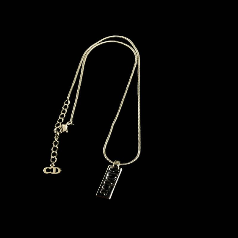 DIOR Necklace, Silver-Tone Hardware | DIOR Silver Alloy Necklacem