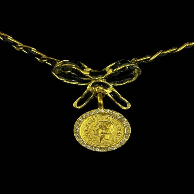 CHANEL Necklace, Gold-Tone Hardware | CHANEL Gold Alloy Necklace