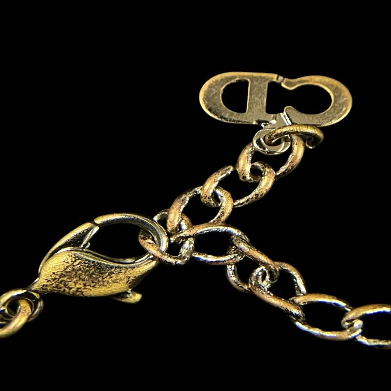 DIOR Necklace, Silver-Tone Hardware DIOR Silver-Tone Alloy Necklace