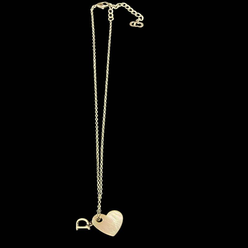 DIOR Necklace, Silver-Tone Hardware DIOR Silver-Tone Alloy Necklace