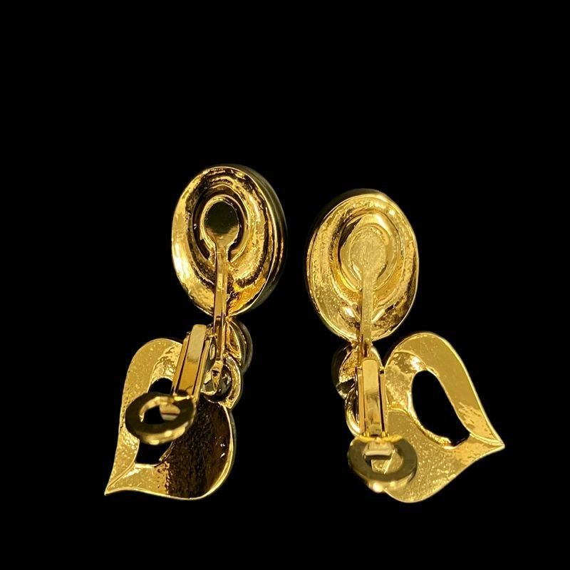 NINA RICCI Earrings, Gold-Tone Hardware NINA RICCI Gold-Tone Alloy Clip-On Earrings
