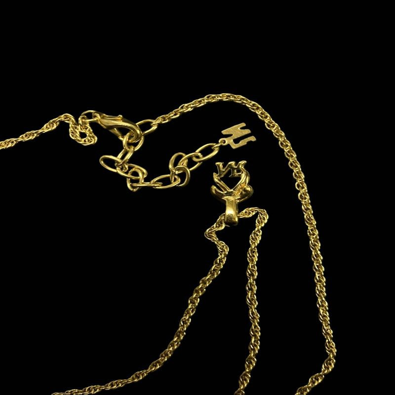 NINA RICCI Necklaces, Set of 7 NINA RICCI Gold-Tone Alloy Necklaces (Set of 7)