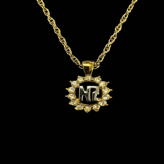 NINA RICCI Necklace, Gold-Tone Hardware NINA RICCI Gold-Tone Alloy Necklace